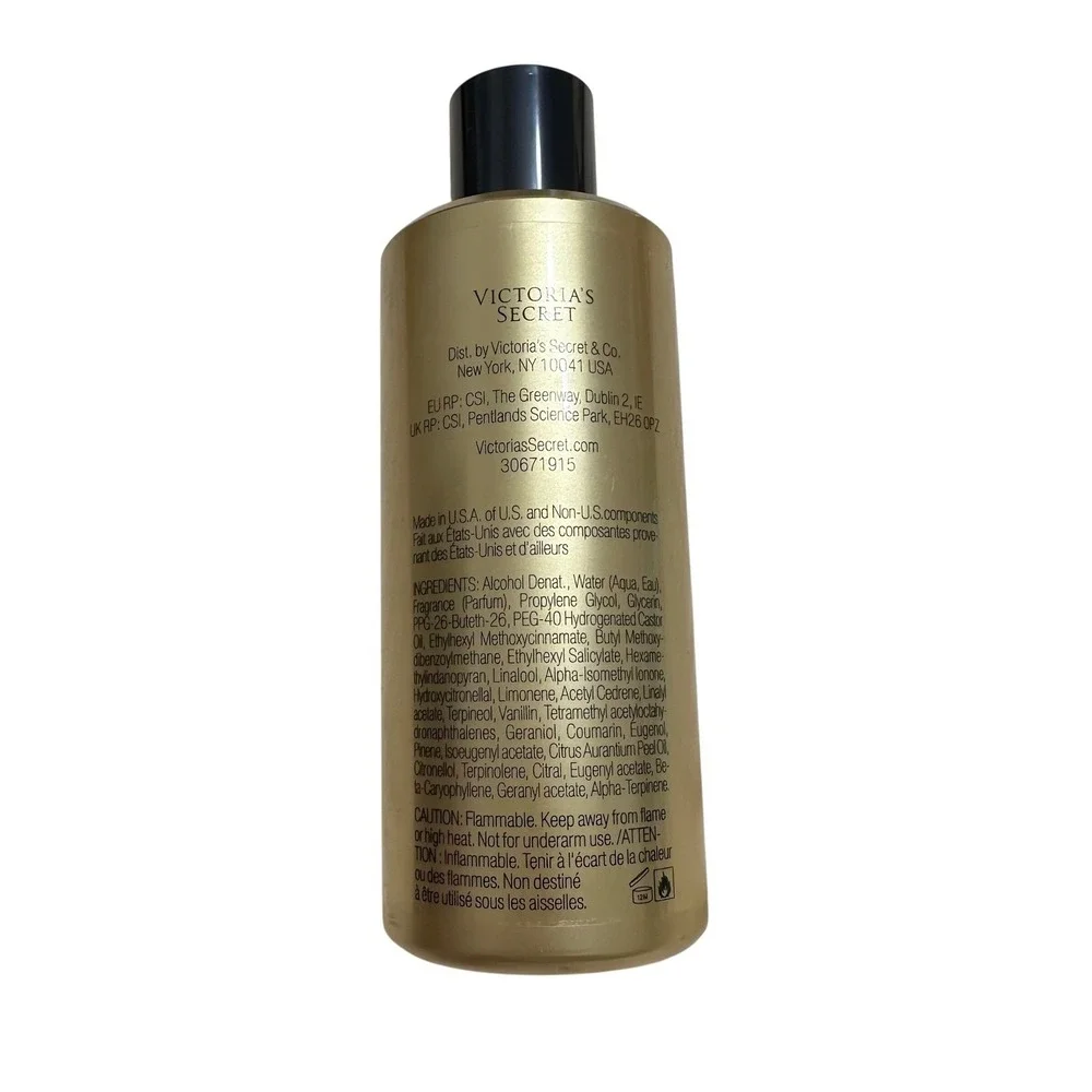 New Victoria's Secret Rapture 8.4 fl oz Gold Bottle Spray